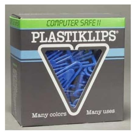 Plastiklips Plastiklips Paper Clips Large Size 200 Pack DARK BLUE (LP-0630) LP-0630